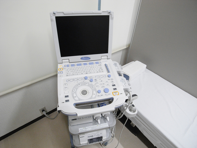 超音波診断装置（頸動脈エコー、心臓エコー、腹部エコー、下肢動脈エコー）